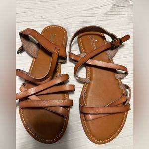 Brown sandals. Size 9. Brand new. Never worn